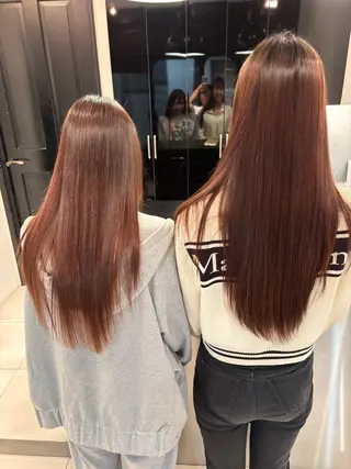 ロング 落合智登世🌀トリー トメントモデル募集中のヘアスタイル