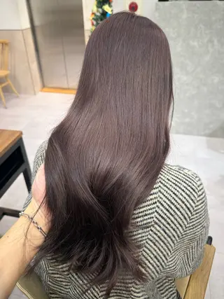 ロング るな🎀 銀座暖色カラー🌈♡のヘアスタイル