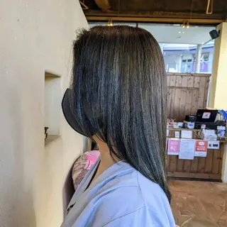 セミロング カラー 木下 峻輔/髪質改善特化のヘアスタイル