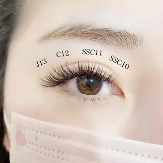 マツエク・マツパ Chou2jip 竹田麗のマツエク・マツパデザイン