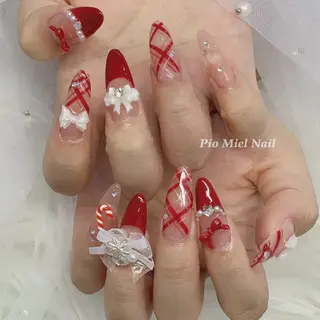 ネイル HANA 長さだしのネイルデザイン