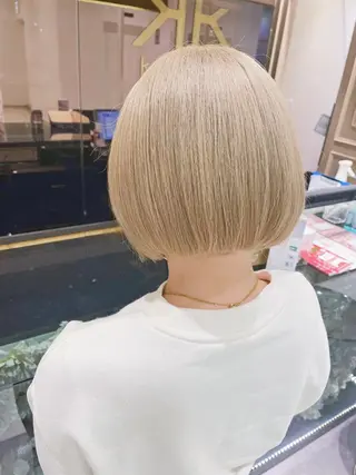 ミディアム 韓国顔まわり/前髪 /レイヤー/いつきのヘアスタイル