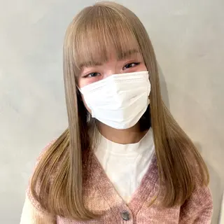 ロング カラー デザインカラー/パー マ🦖外岡咲希🦖のヘアスタイル