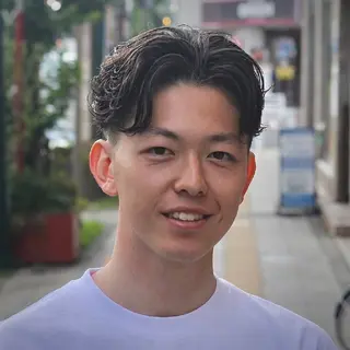 ミディアム メンズ KINGSMAN TOKYO BARBERSHOP 本店所属・Syuta 💈KINGSMANのヘアスタイル