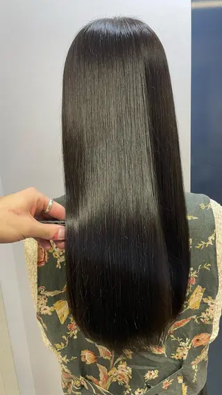 ロング カラー パーマ salowin神戸三宮suite所属・工藤 貫多のヘアスタイル