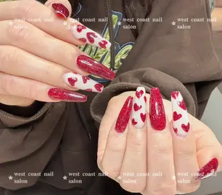 ネイル west coast スカルプ専門店のネイルデザイン