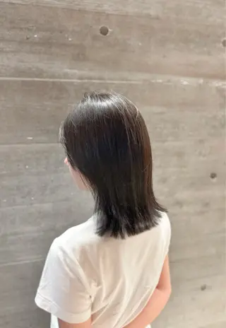 ミディアム Kingdom鎌倉所属・透明感カラー/艶髪 /鎌倉/ヤタベケンタのヘアスタイル