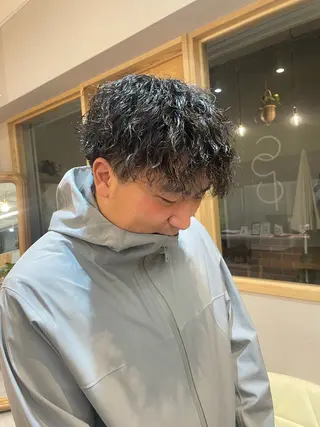 パーマ メンズ cope'u emu所属・cope'u moneのヘアスタイル