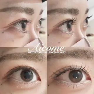 マツエク・マツパ Aicome eye&nailのマツエク・マツパデザイン