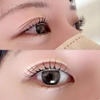 マツエク・マツパ Luana Hinataのマツエク・マツパデザイン