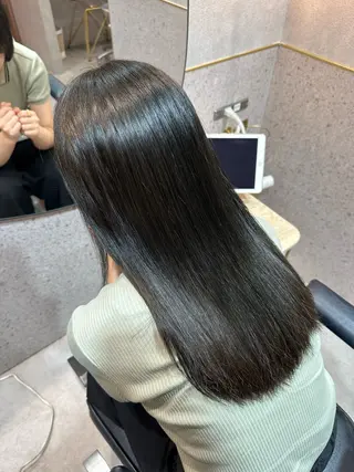 ロング カラー 髪質改善サロン Sea shinjuku所属・🫧韓国ミディアム カット🫧/ナナミのヘアスタイル