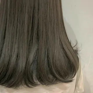 ミディアム カラー ヘアアレンジ パーマ かわい ゆうな 髪質改善/縮毛矯正のヘアスタイル