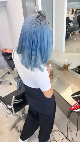 ミディアム LIT. hair salonのヘアスタイル