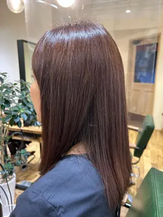セミロング カラー RYUCK所属・暖色＊艶カラー /Chitose🎀のヘアスタイル