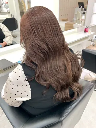 ロング カラー ParveMix🎀 稲垣詞葉のヘアスタイル