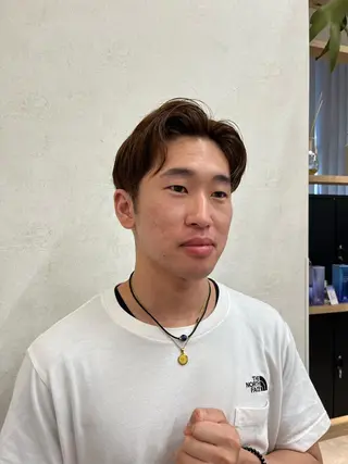 カラー メンズ 寒色 ♡ レイヤー ┊︎miyuのヘアスタイル