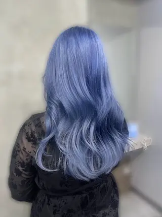 ロング haruna🤍 中韓mix✨のヘアスタイル