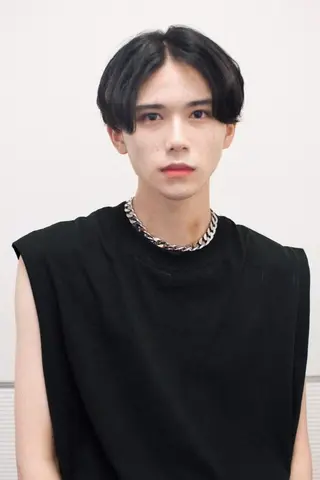 ミディアム メンズ 千葉 慎也のヘアスタイル