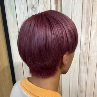 ショート カラー メンズ ちさと/メンズ ショート/縮毛矯正のヘアスタイル