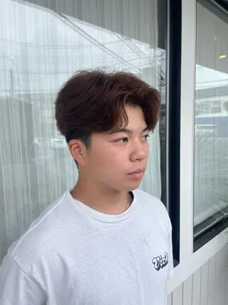 ショート カラー メンズ emusalon前橋川原店所属・松井 悠希のヘアスタイル