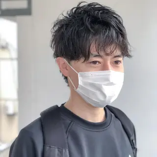 メンズ ツイスパ/波巻き対応 メンズ特化　石川愛理のヘアスタイル