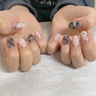 ネイル Sand by muoのネイルデザイン