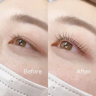 マツエク・マツパ 福川優月 /レイヤー /透明感カラーのヘアスタイル