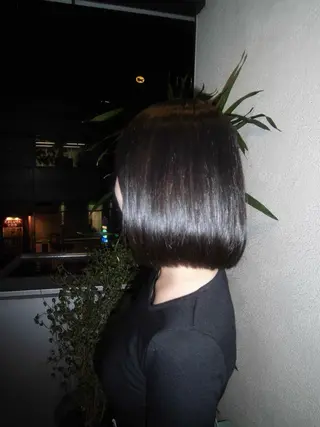 ミディアム り おのヘアスタイル
