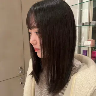 カラー D'na所属・🩰艶髪柔らかカラー ／サクラ🩰のヘアスタイル