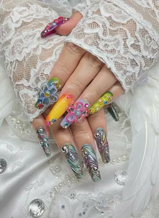 ネイル TUNEHA堂 矢場町栄5丁目のネイルデザイン