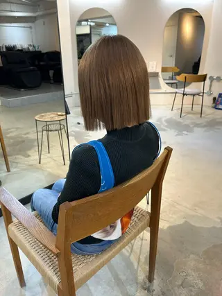 ミディアム FavyS所属・平田 りくのヘアスタイル