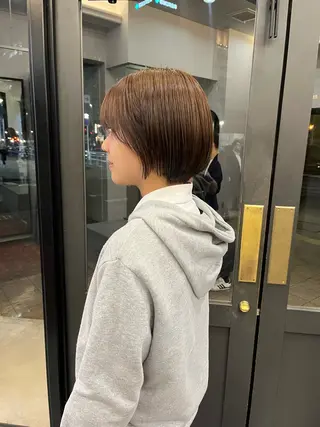 ショート 吉田 明日奏のヘアスタイル