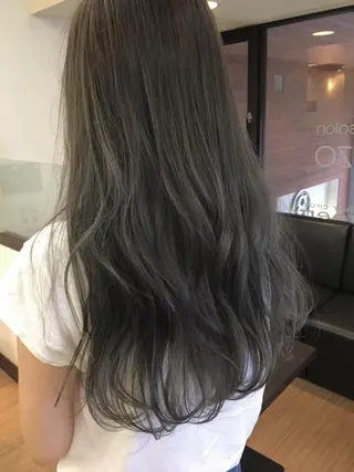 ロング カラー 萌花　moeka /韓国/レイヤーのヘアスタイル