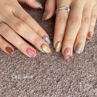 ネイル revia所属・ERI Nailistのネイルデザイン