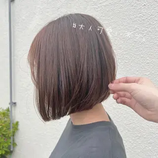 ショート カラー リバティークルー初石店所属・似合わせカット/ボブ 𓍼澁谷礼一のヘアスタイル