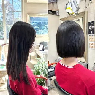 ショート カラー ✨髪質改善・縮毛矯正 専門美容室マーベルのヘアスタイル