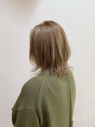 ミディアム カラー ノーブル美容室イオン高橋店所属・鈴木 純子のヘアスタイル