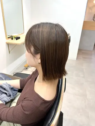 ミディアム 🧸🤍船橋/ボブ /toto.Momoのヘアスタイル