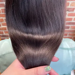 ロング カラー 渡邊 碧里のヘアスタイル