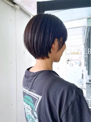 ショート カラー Happiness河原町店所属・進 詩織のヘアスタイル