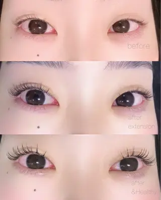 マツエク・マツパ Luna bell　セリーナ美容室所属・Luna belle まつ毛と眉毛の専門店のマツエク・マツパデザイン
