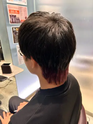 カラー メンズ 笠井 雅斗のヘアスタイル