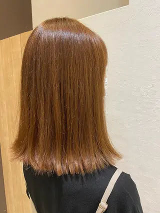 ミディアム 横田 まおのヘアスタイル