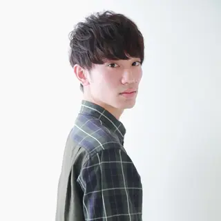 パーマ メンズ カット／メンズカット 藤田麻衣のヘアスタイル