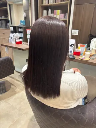 セミロング ayanabyayala浦安店所属・Aimi🎀 @a1m1_xuのヘアスタイル