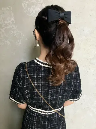 ミディアム カラー パーマ ヘアアレンジ メンズ キッズ grand story/colulu渋谷2号店所属・【店長】miura 🤍coluluのヘアスタイル