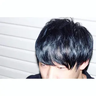 ショート カラー メンズ 遠藤悠大/メンズ縮毛 /メンズカットのヘアスタイル