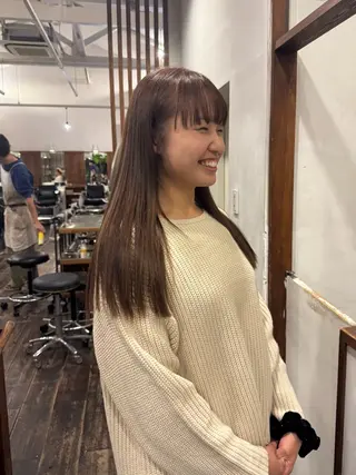 ロング カラー MOK大阪梅田店 Asahiのヘアスタイル