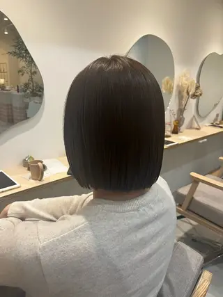 ミディアム 山口 愛結のヘアスタイル