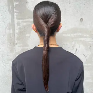 ロング ヘアアレンジ ホリケ アオイのヘアスタイル